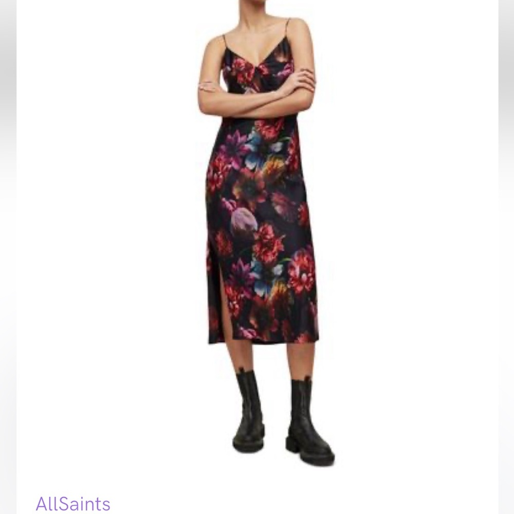 All Saints midi dress
